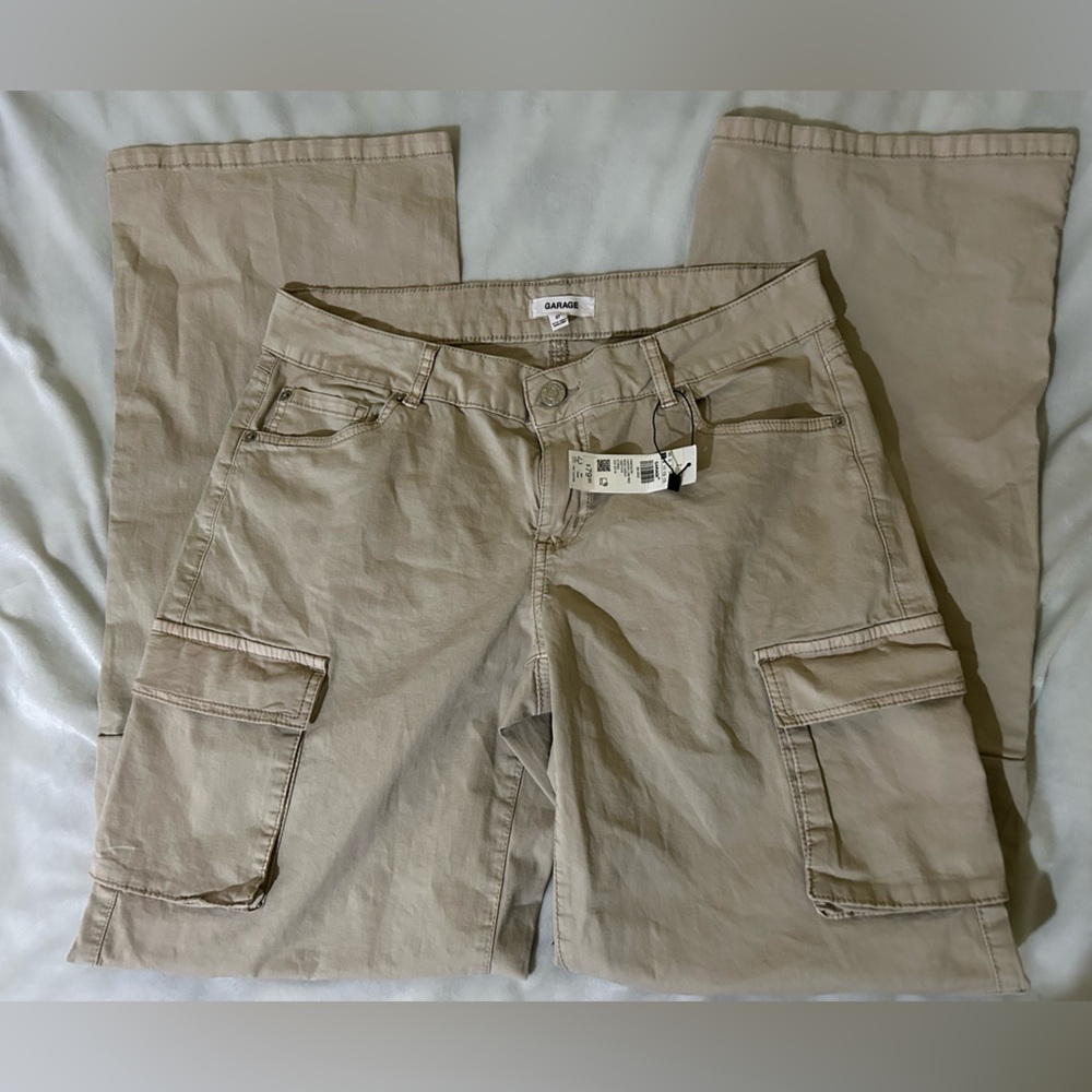 Garage khaki cargo pants